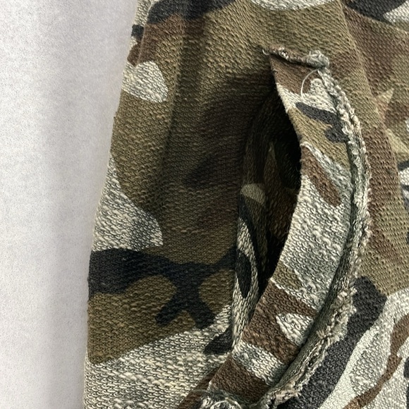 Absolut Joy Camo Mens L Cotton Drop 2 Pocket Sweatpants Relaxed Pull-On Pants - Picture 6 of 10